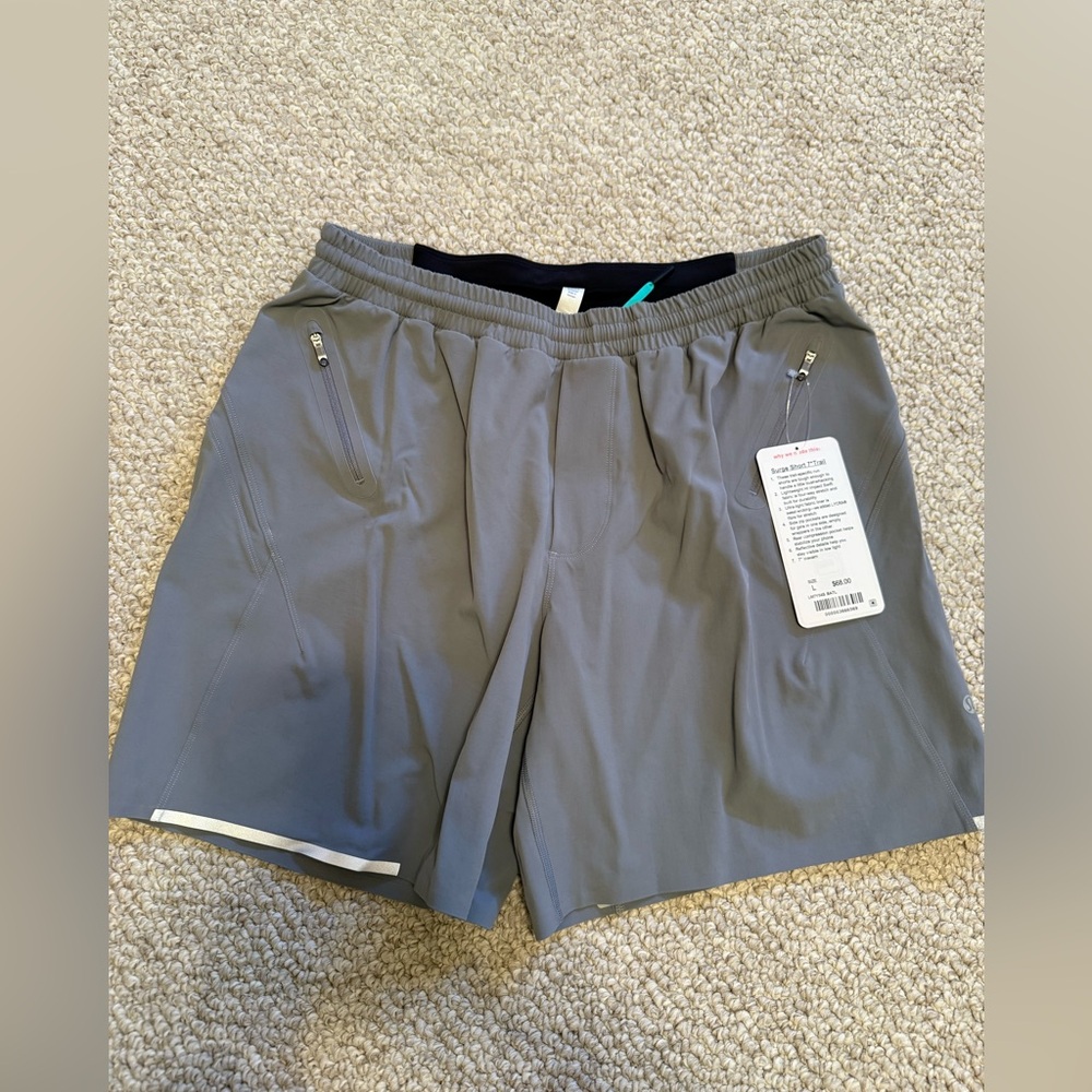 lululemon athletica Grey Men's Performance Shorts
